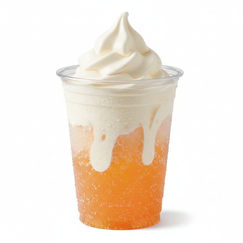Float de naranja