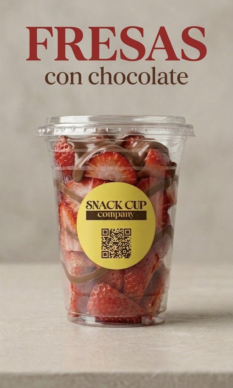 Fresas con chocolate