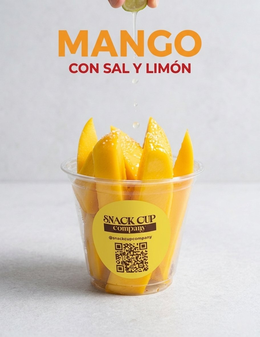 Mango con sal y limón